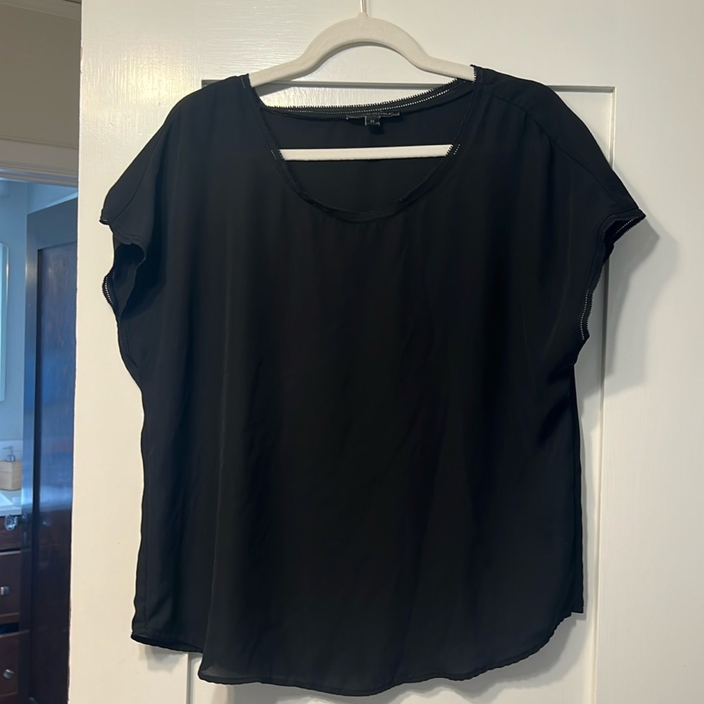 Banana Republic Black Tunic Top (M)